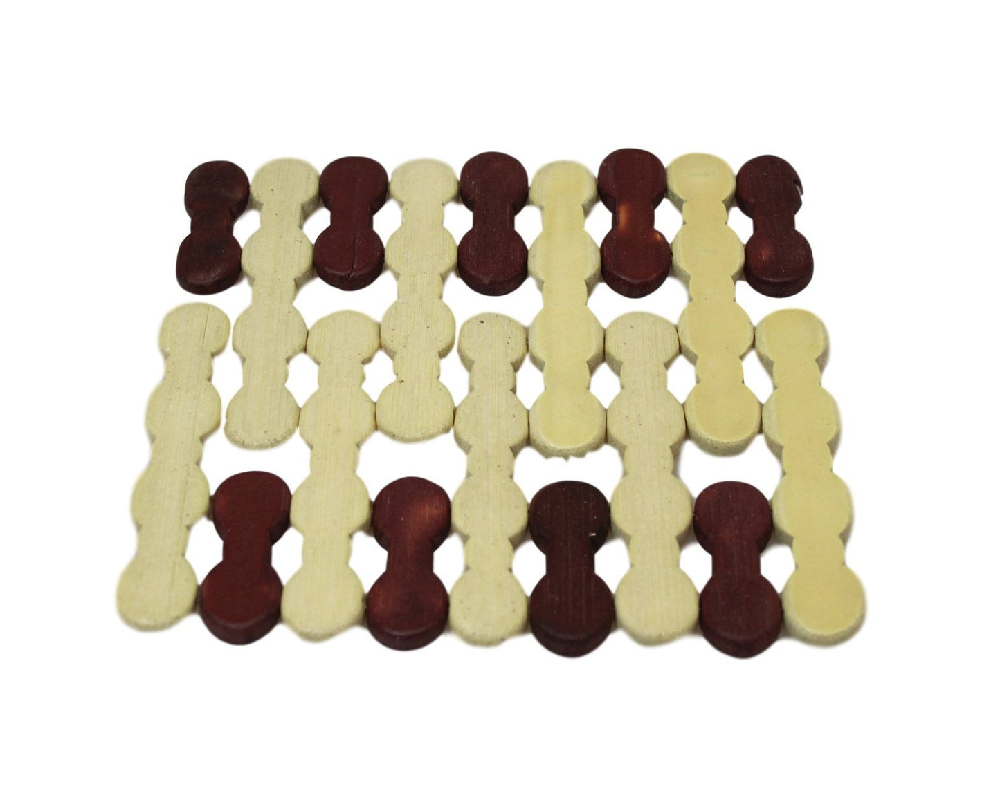 Wooden Square Pan Trivet Coaster 15 cm 5686