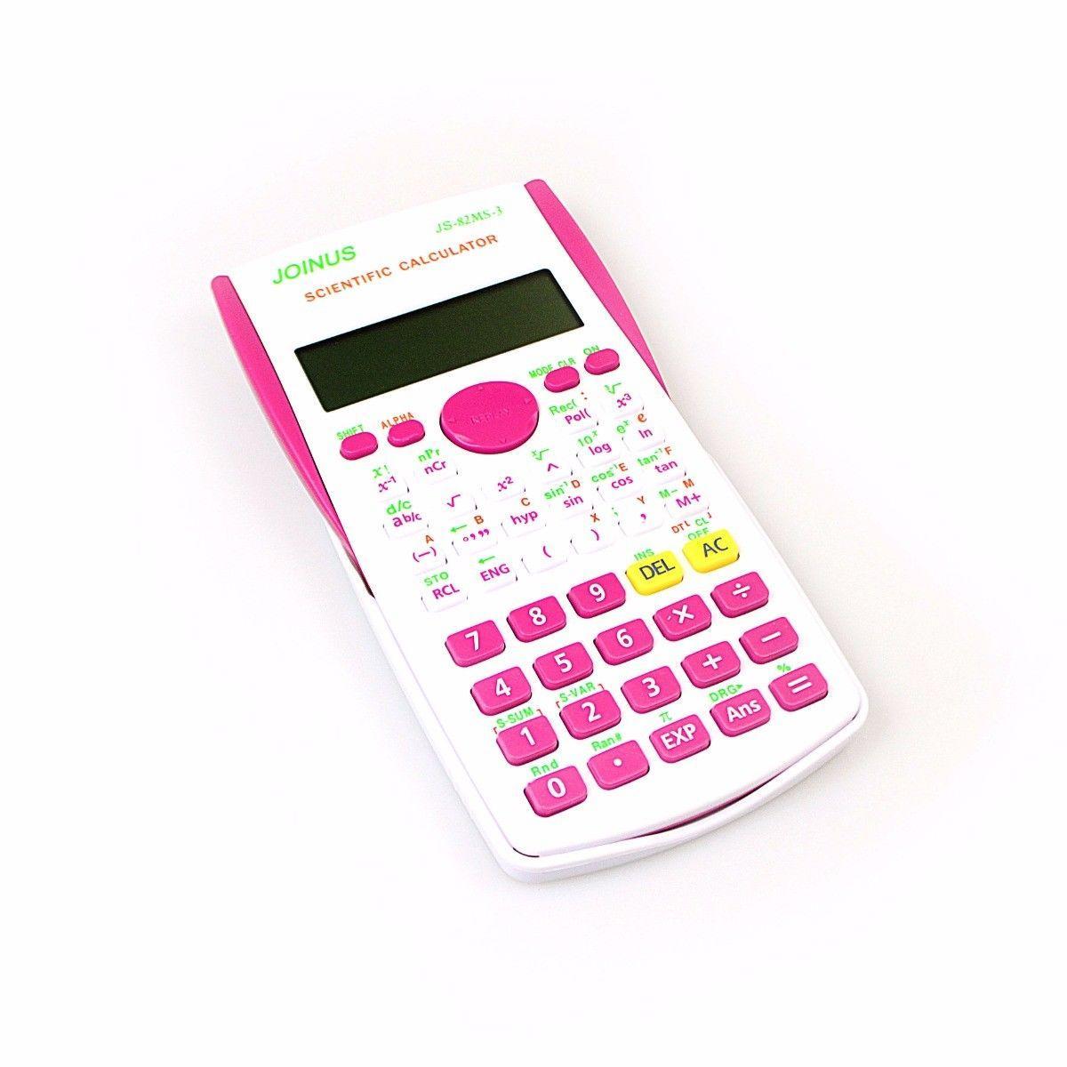Plastic Scientific Calculator Assorted Colours 0706