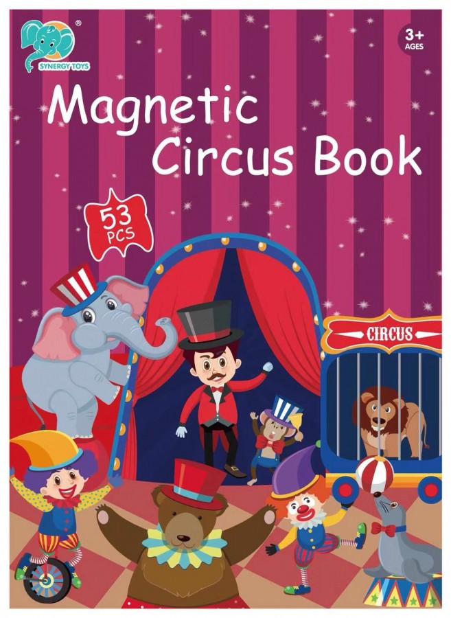 Magnetic Circus Puzzle Book