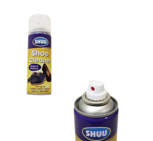 Shuu Shoe Cleaner 300ml Cleans and Protects Shoes Ideal for Leather, Suede, Nubuck and Fabric 4503