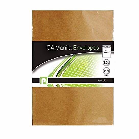 12 Pack Manila C4 Envelopes Office Supplies Home Use Envelopes P2208