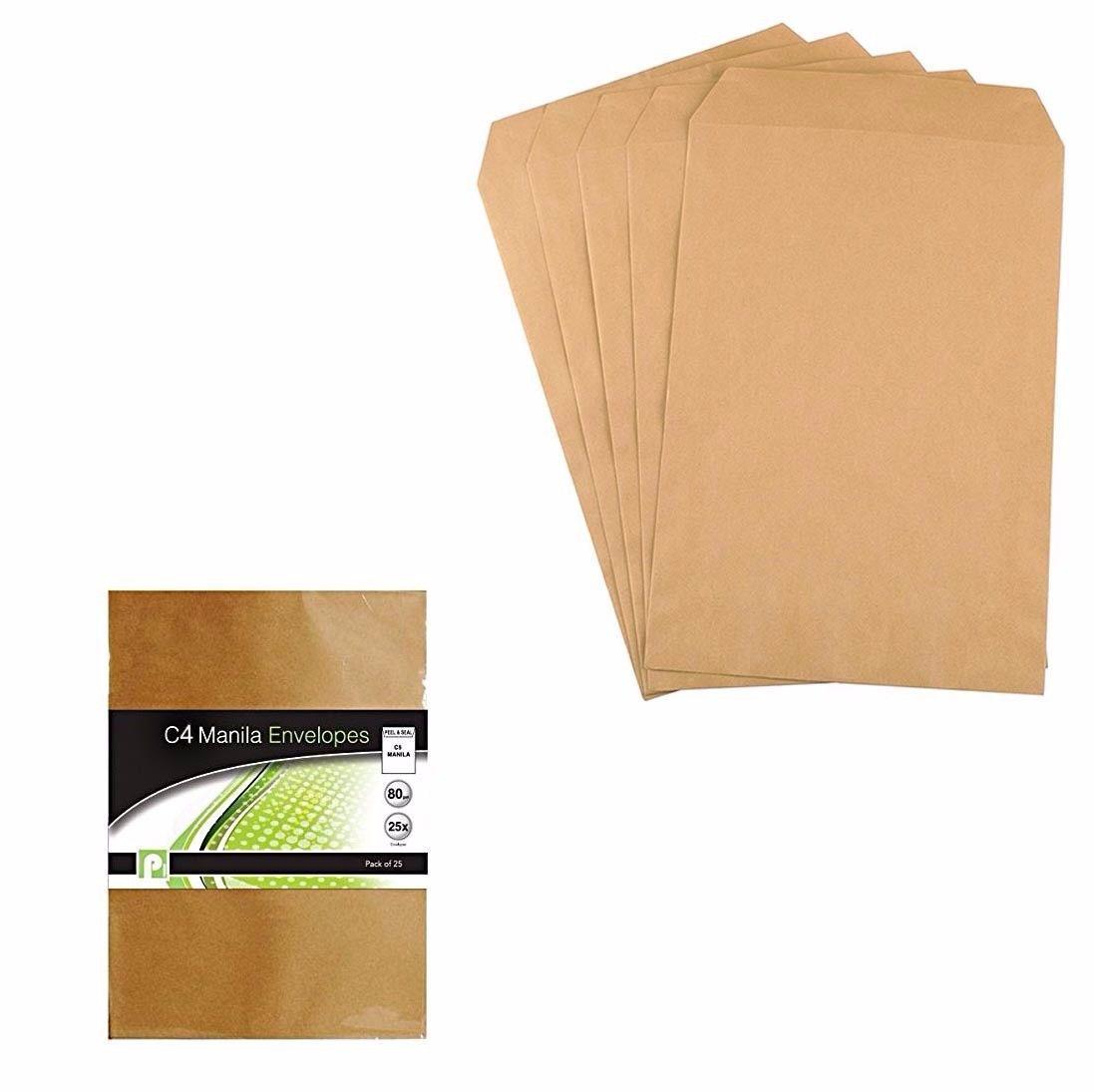 12 Pack Manila C4 Envelopes Office Supplies Home Use Envelopes P2208