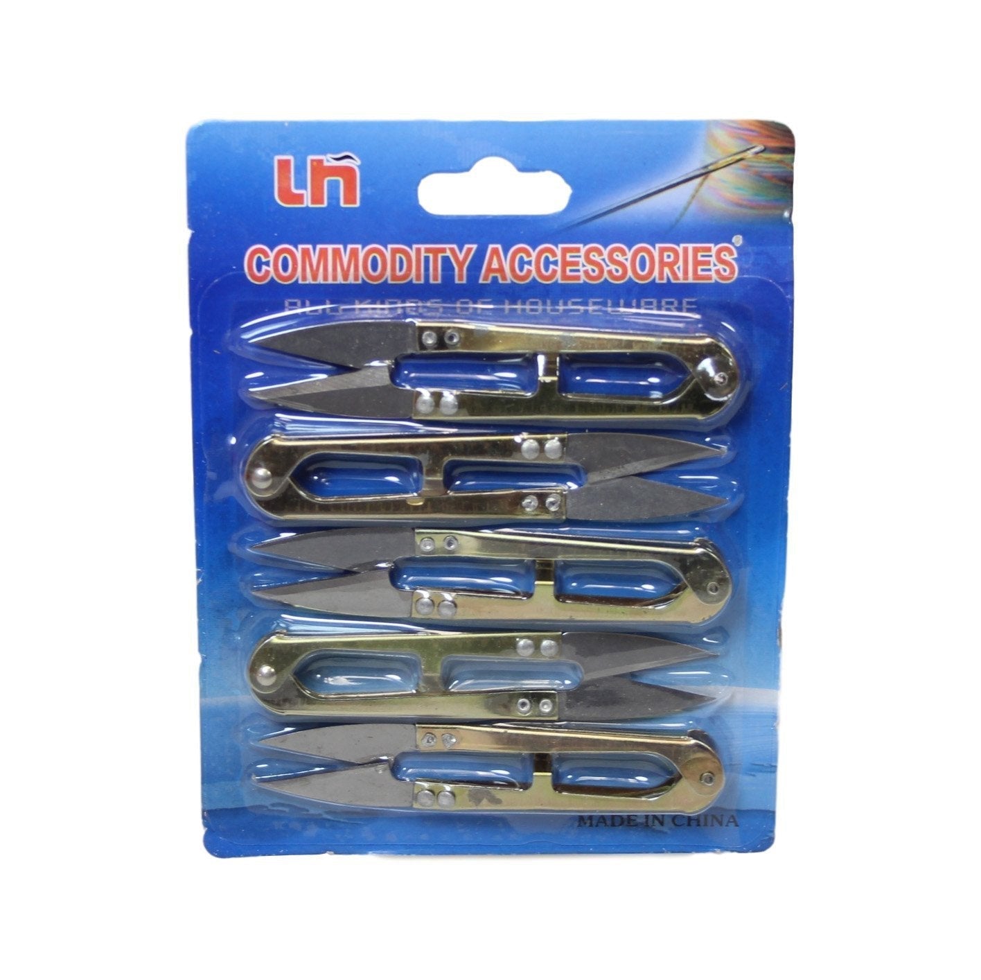 Mini Precision Sewing Cut Scissors 5 Pack 10cm 5776 A