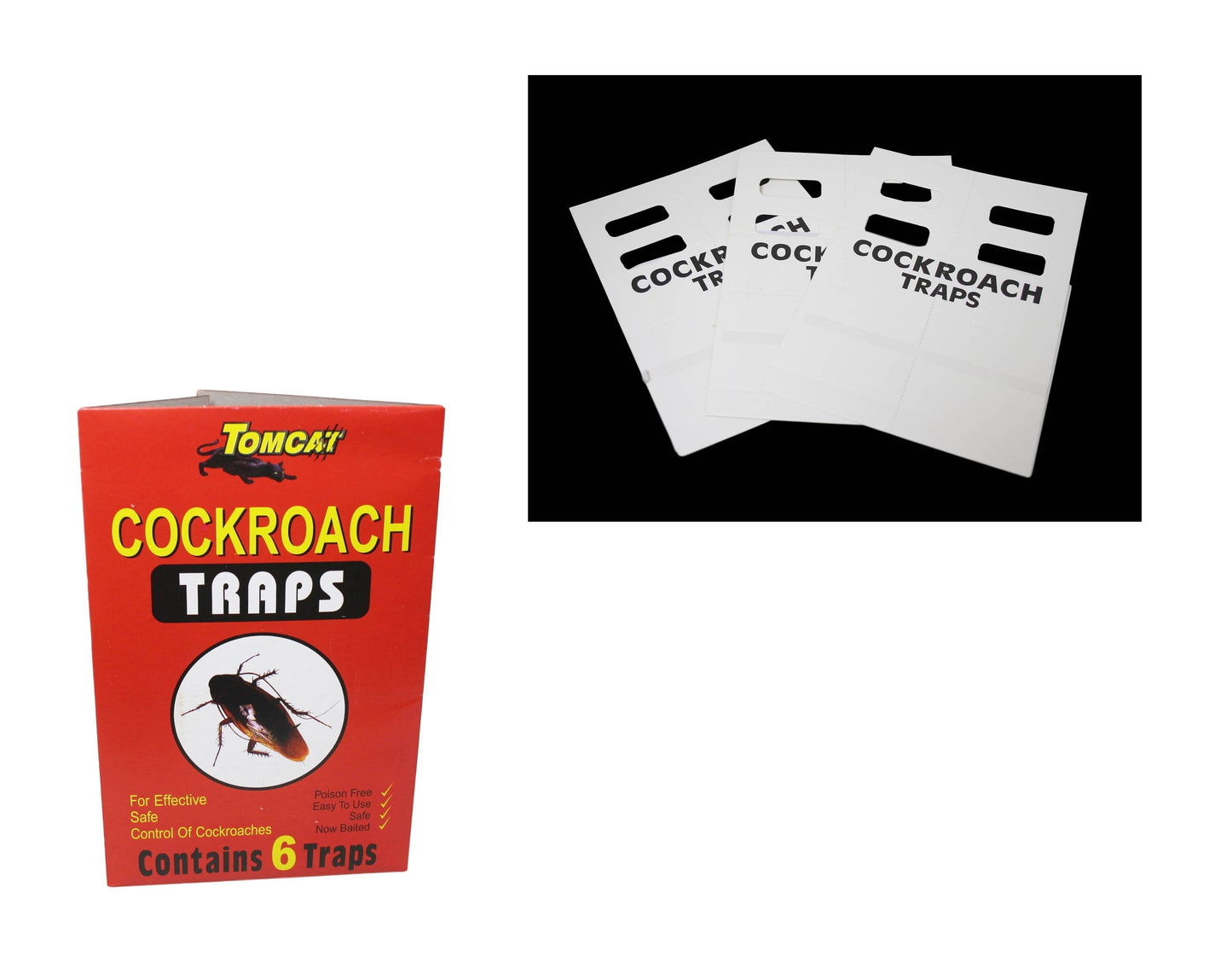 Cockroach Glue Traps Pack of 6 5808