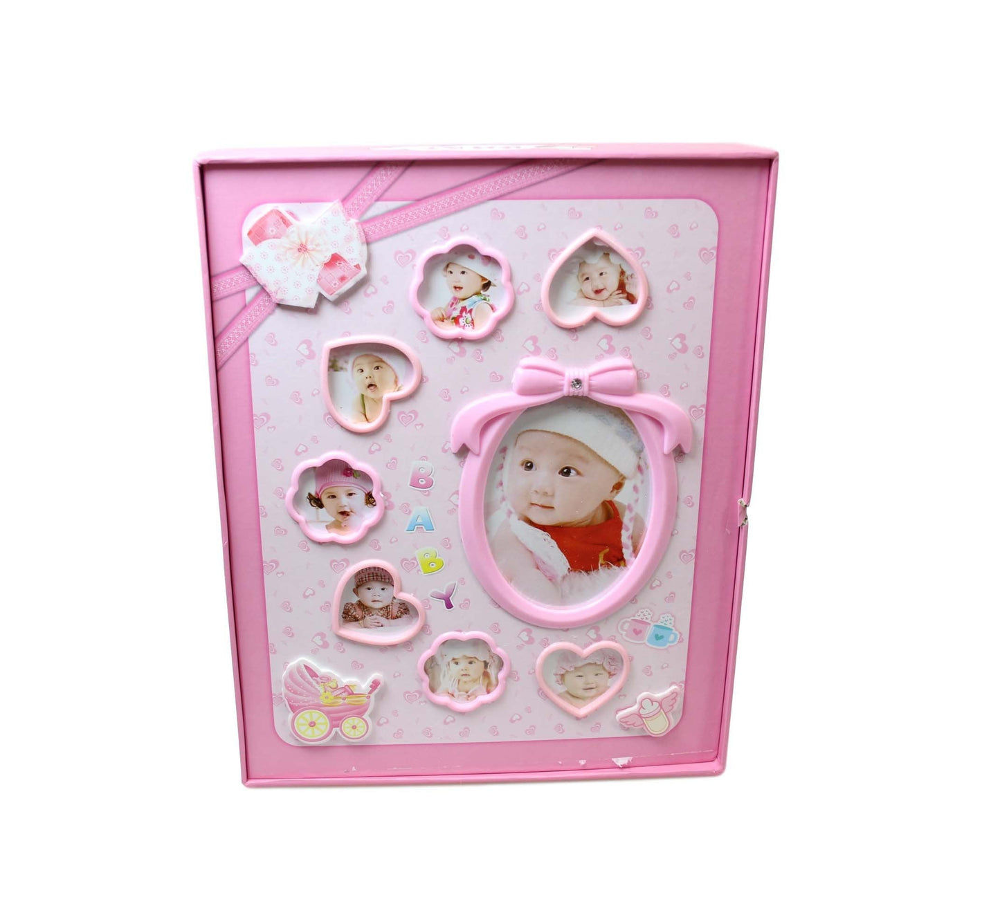 Baby First Days Boy Girl Photo Album With Hard Back Holds 120 Pictures 4" x 6" 5890