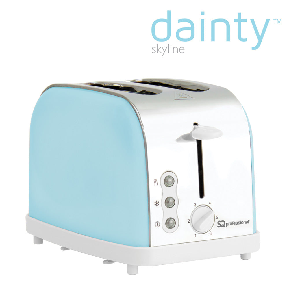 SQ Professional Dainty 2 Slice Toaster 900W Skyline 5973