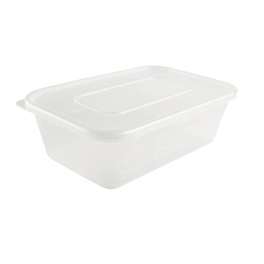 Plastic Food Storage Container 650Ml Pack Of 5