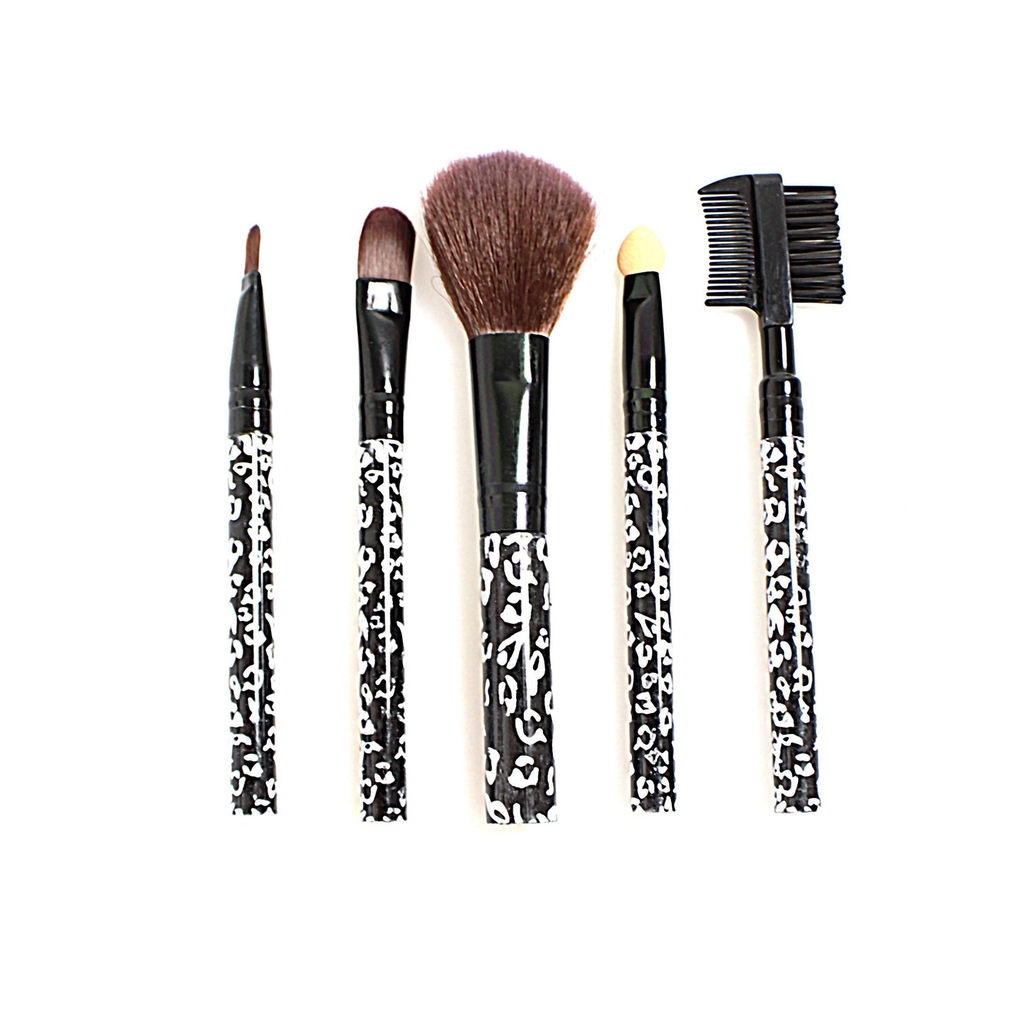 Makeup Cosmetic Brush Set 5 Piece Assorted Designs 2236