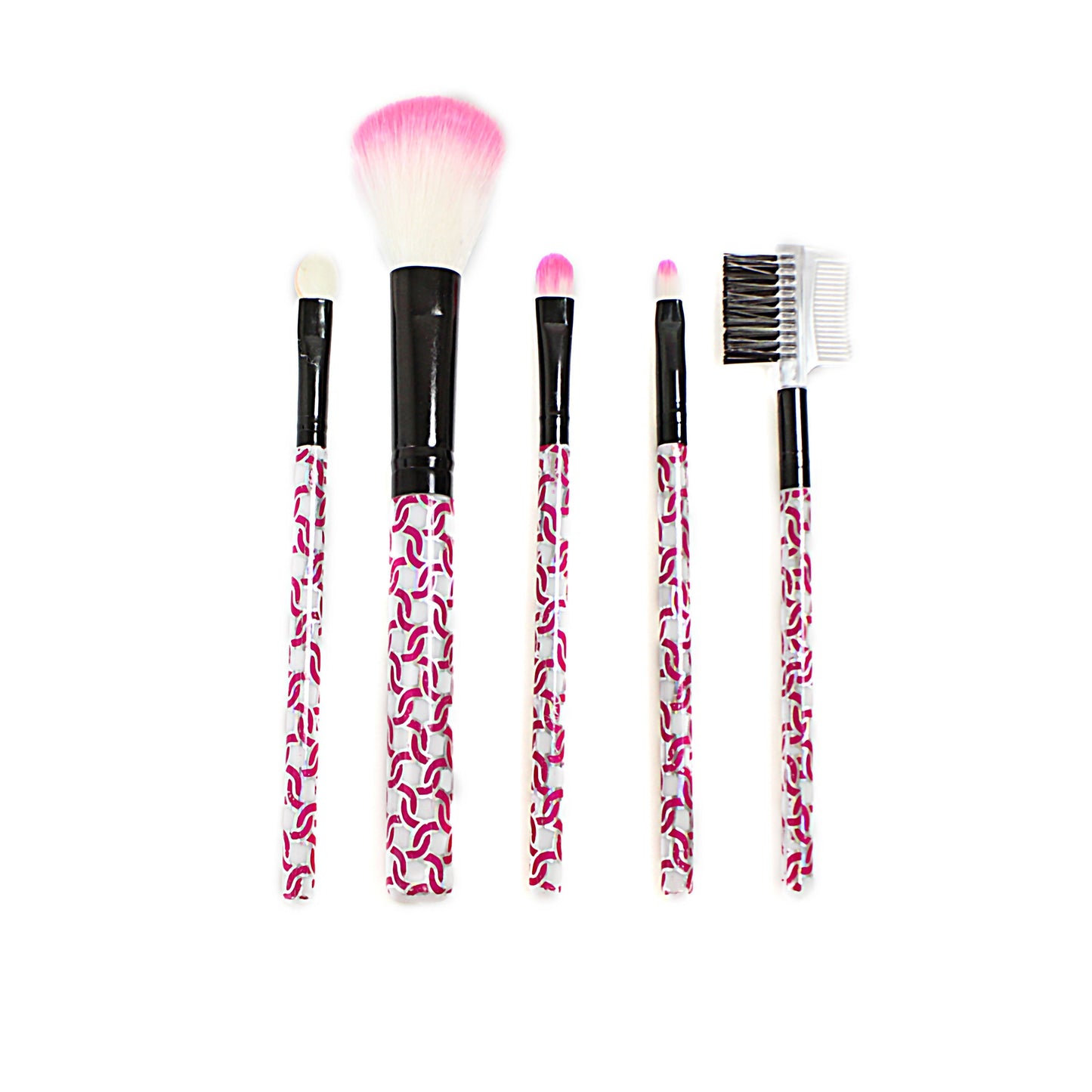 Makeup Cosmetic Brush Set 5 Piece Assorted Designs 2236