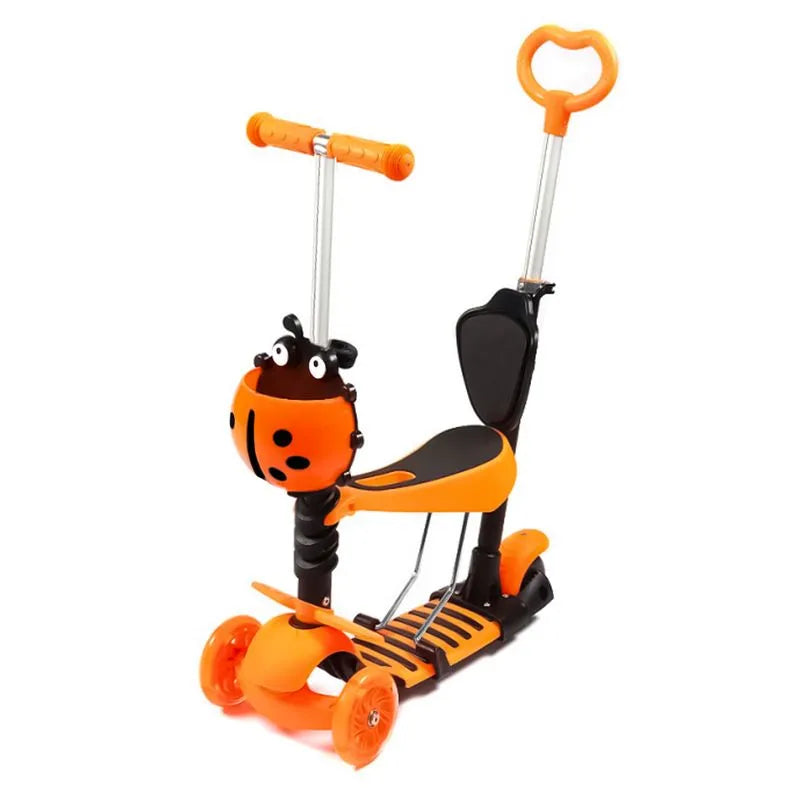5-In-1 Scooter Orange