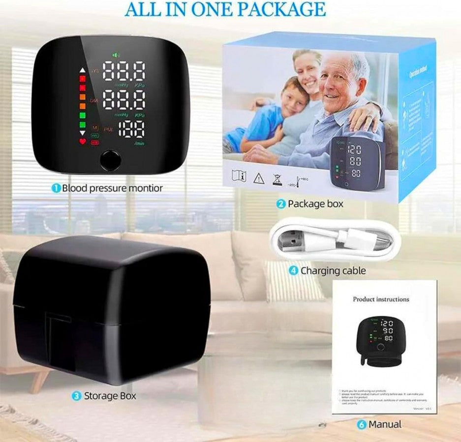 Touchscreen Blood Pressure Monitor W/ Voice