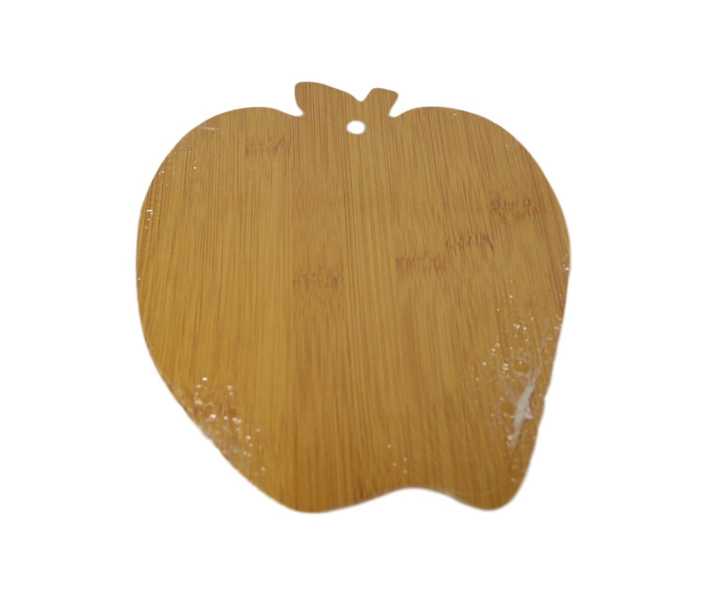 Wooden Kitchen Cutting Chopping Board Apple Shaped 22 x 17 cm 6023