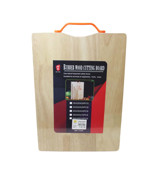Bamboo Chopping Board With Handle Thick Wooden Chopping Board 30 x 40cm 6095