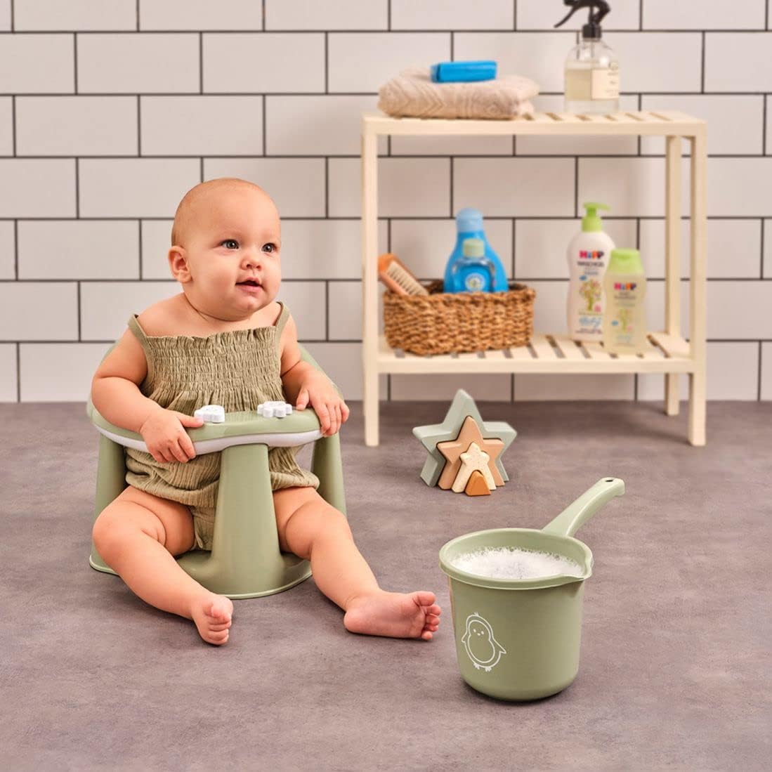 Plastic Baby Seat Suitable 6-15 Months Assorted Colours D11121 A