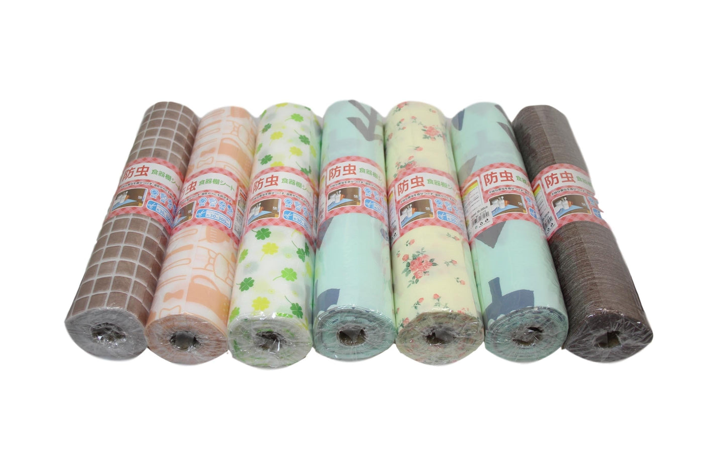 Anti-Slip Foam Protection Kitchen Cupboard Drawer Mat 30 x 300 cm Assorted Designs 6125