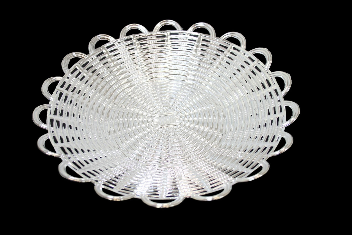 Silver/Gold Serving Plastic Food Home Desserts Party Celebration Serving Plate 28cm 6144