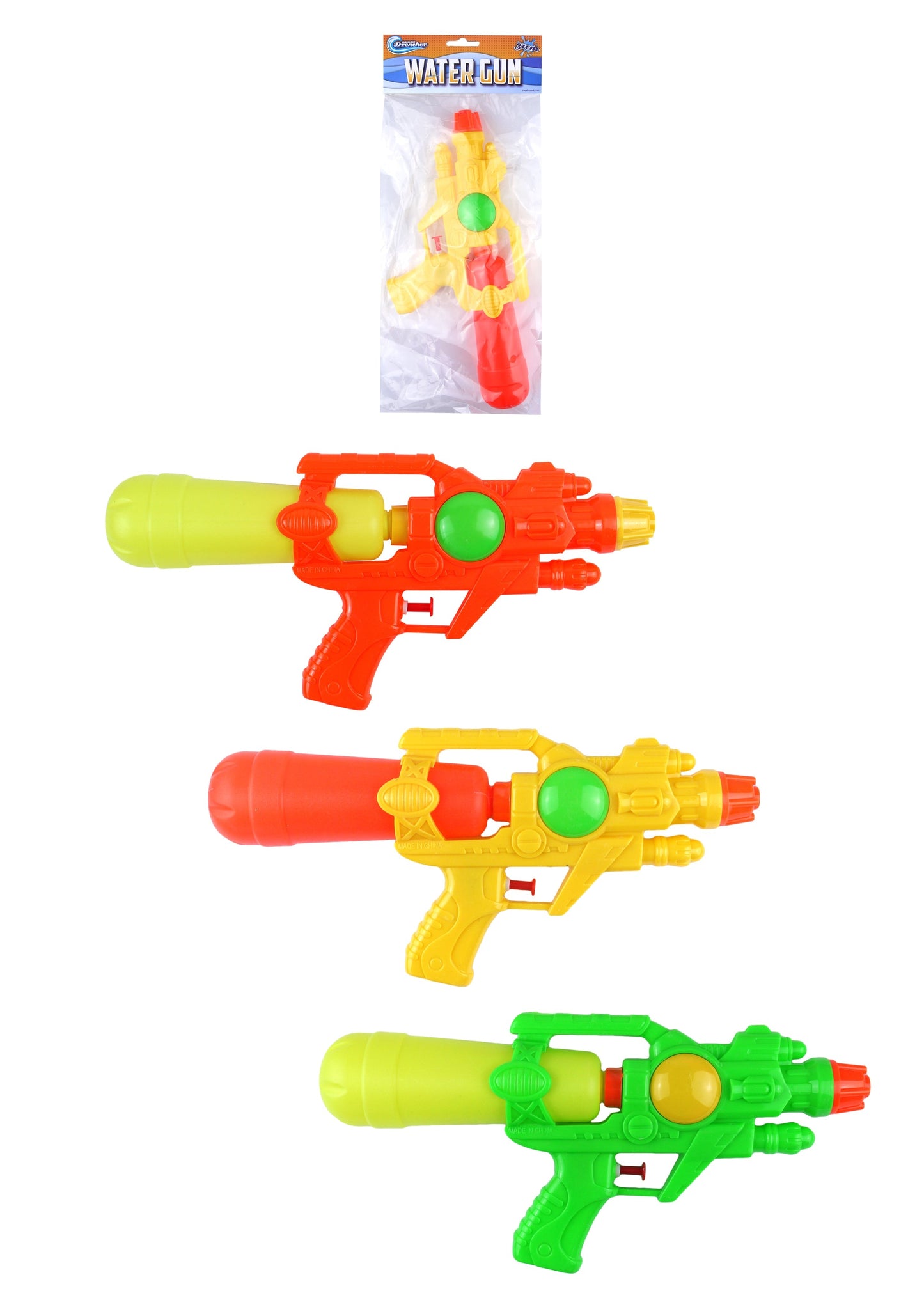 Childrens Fun Water Gun Outdoor Splash Gun Water Sports Fun 31cm R08291