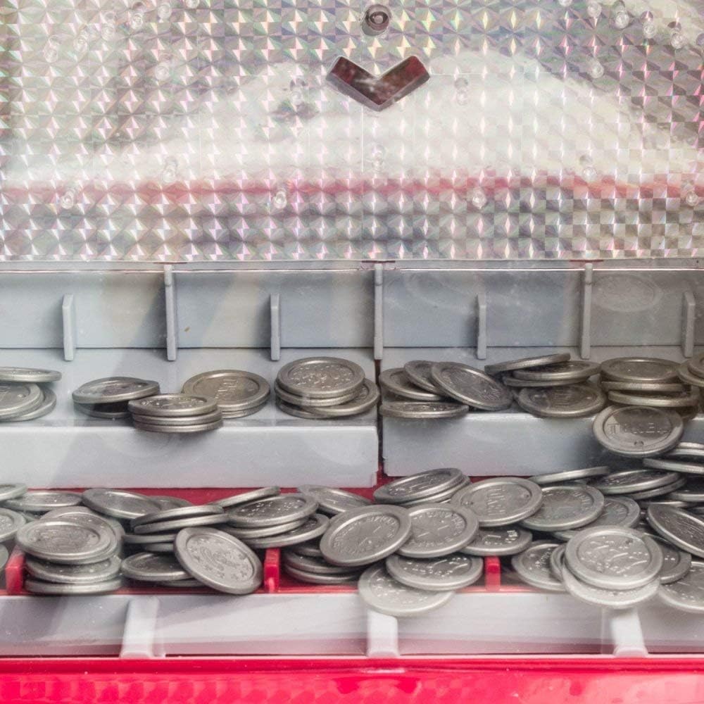 Coin Pusher Slot Arcade Game With Music & Lights