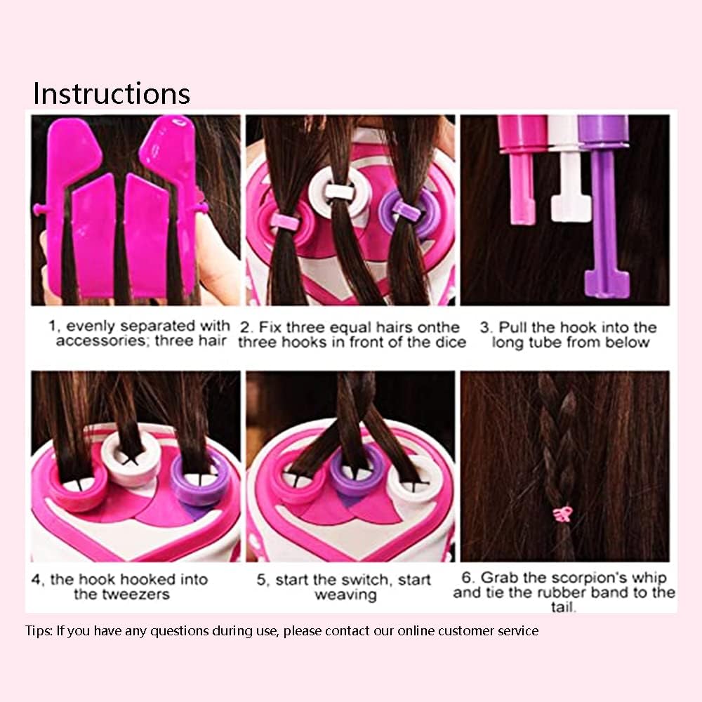 DIY Rope Bracelet Hair Braider Toy
