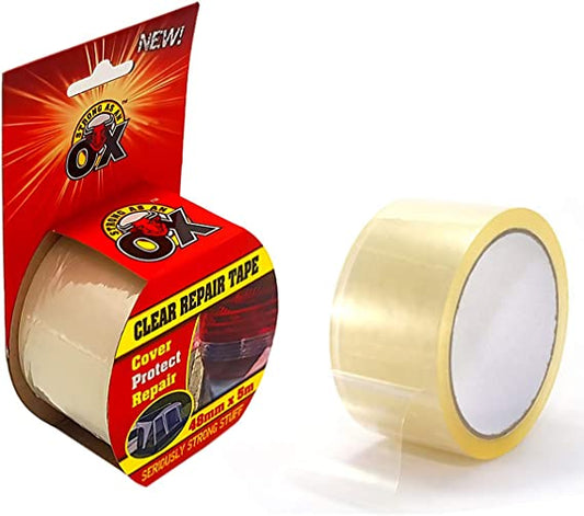 SAAO Crystal Clear Repair Tape 48mm X 5 Metres 2972