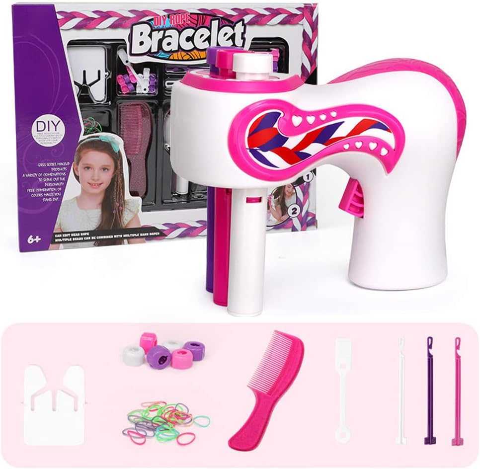 DIY Rope Bracelet Hair Braider Toy