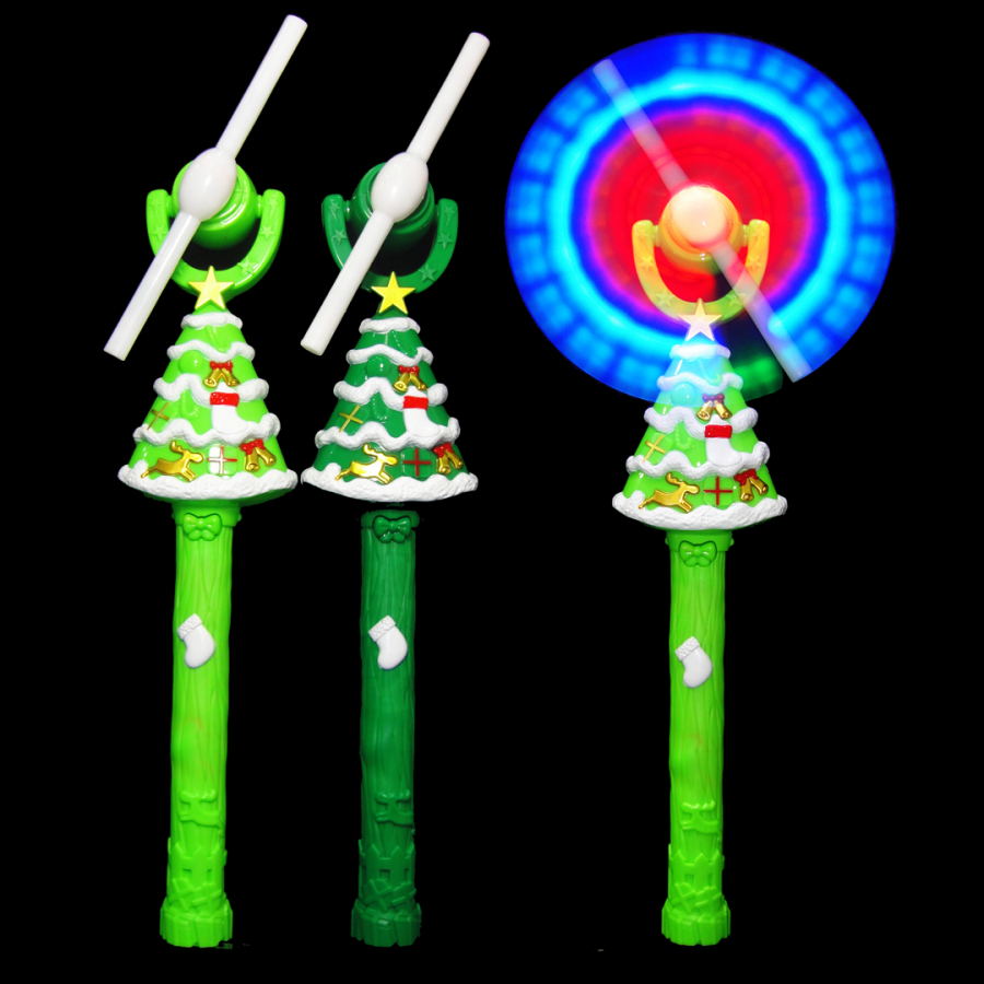 180 Light Up & Music Spinning Christmas Tree Batteries Included