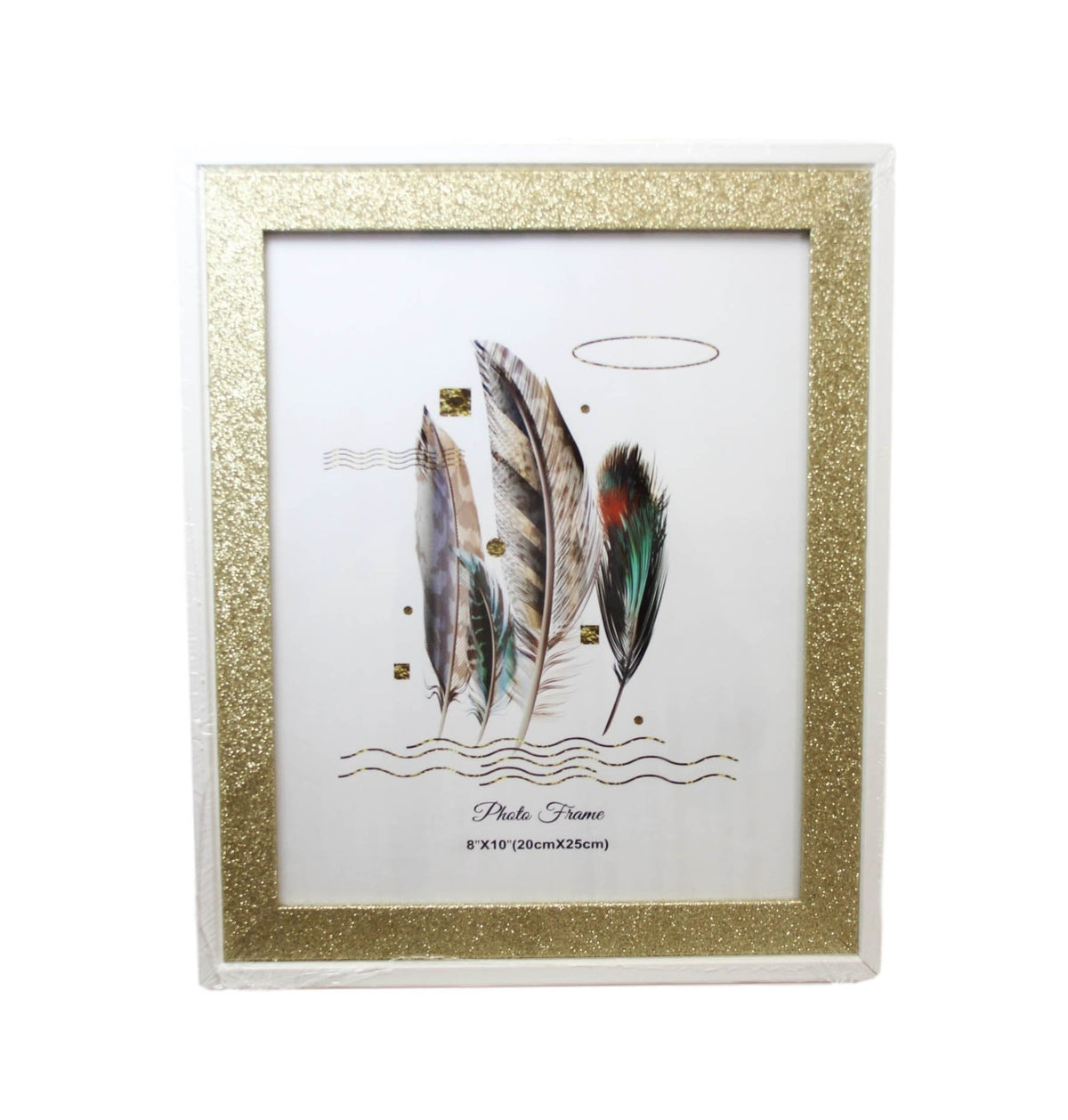 Silver Gold Sparkly Photo Frame Assorted Colours