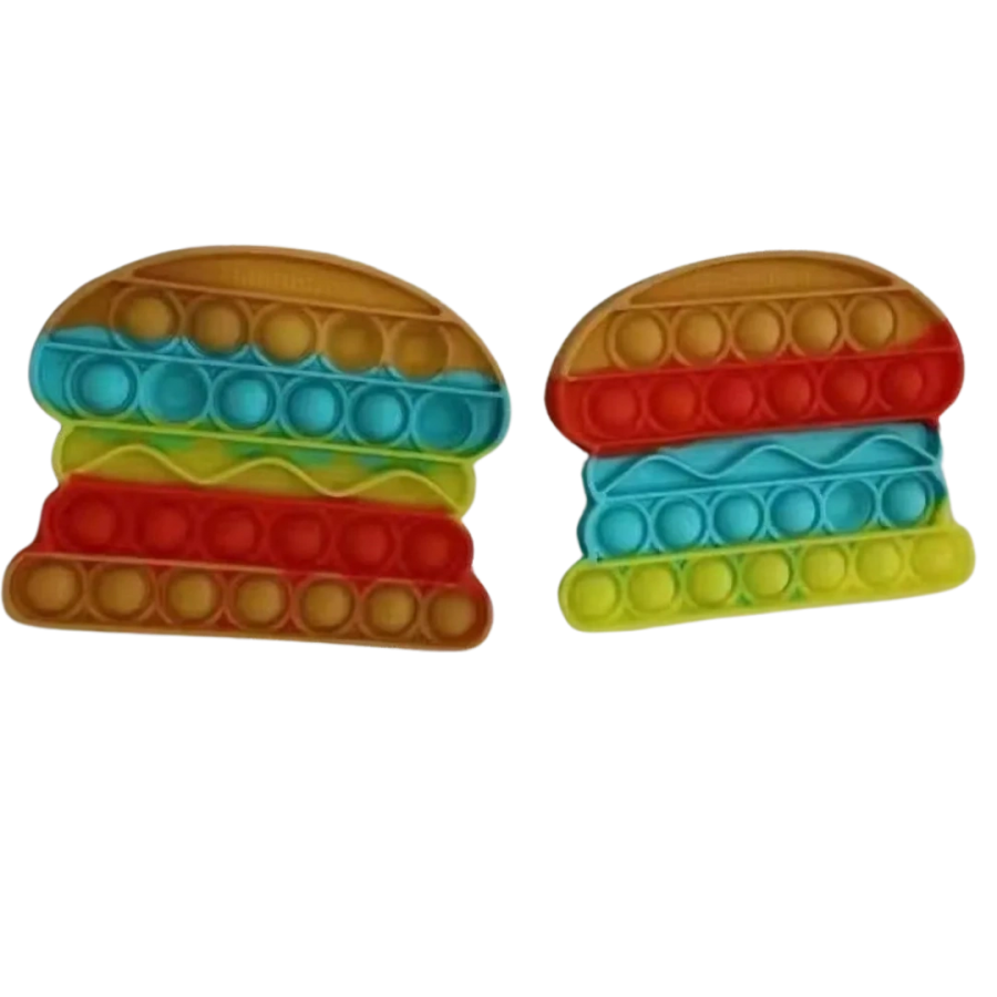 Poppit Rainbow Burger