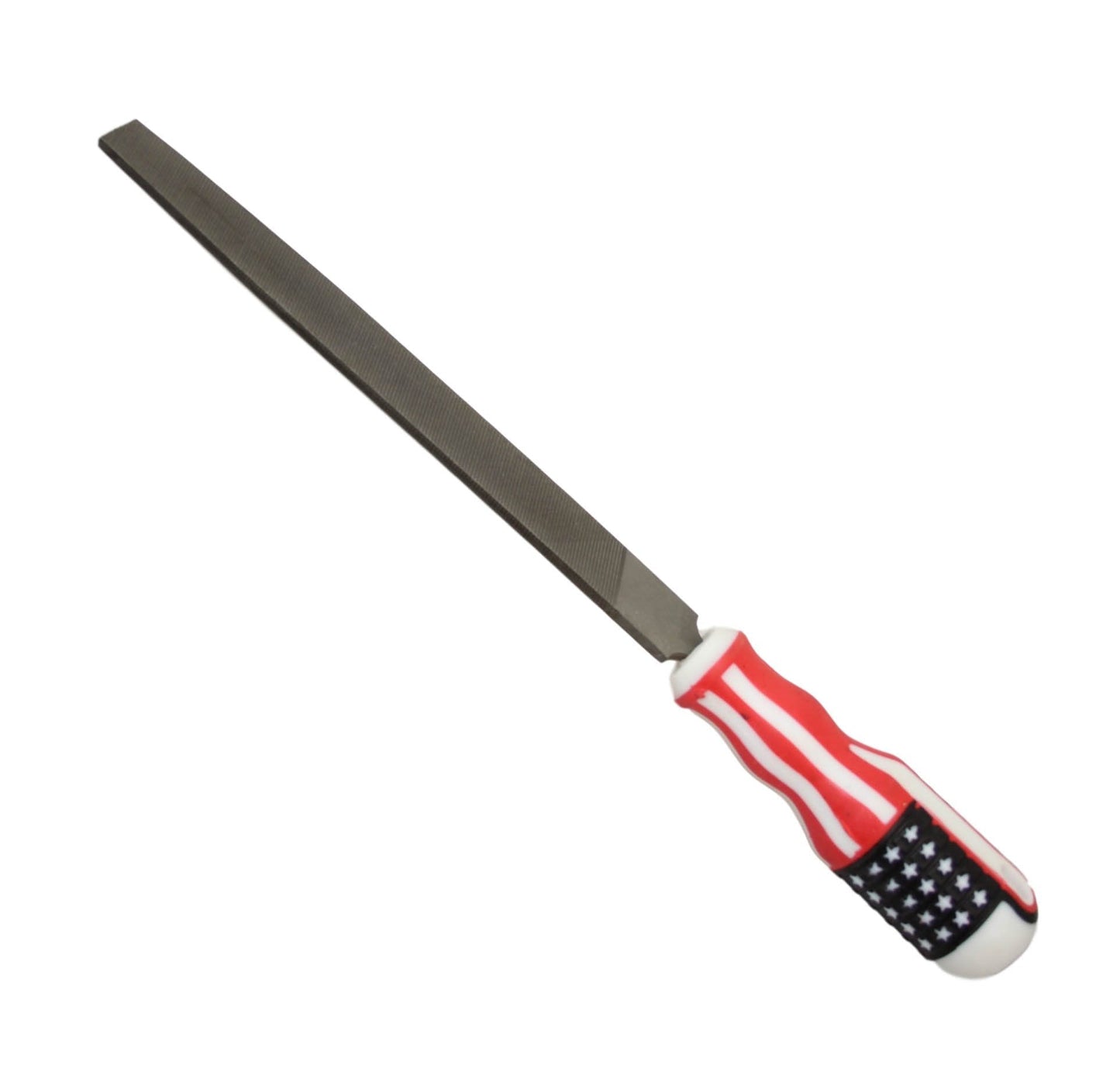 Silverline Ceramic Enamel Chrome Limescale Stain Remover Long File 8''200mm 6361
