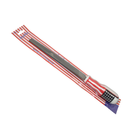 Silverline Ceramic Enamel Chrome Limescale Stain Remover Long File 8''200mm  6361