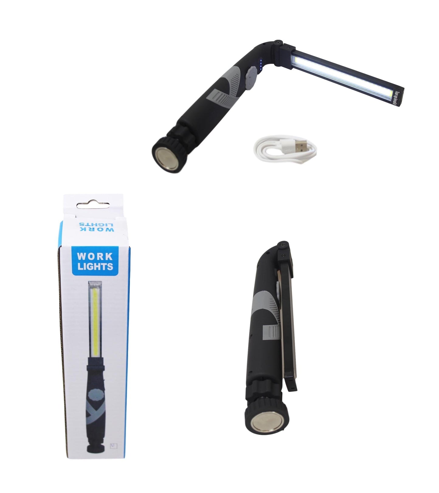 Working Light Lamp Camping Outdoor Foldable Dimmable Light USB Light 6382