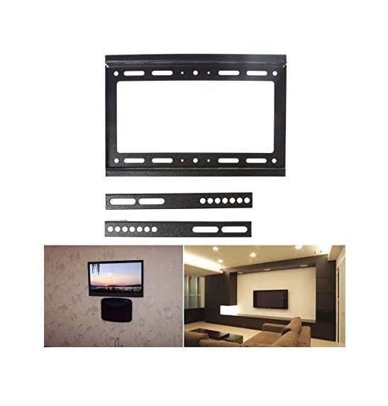 Tv Flat Panel Wall Mount Suitable For 14'' – 42'' Black Diy Wall Mount
