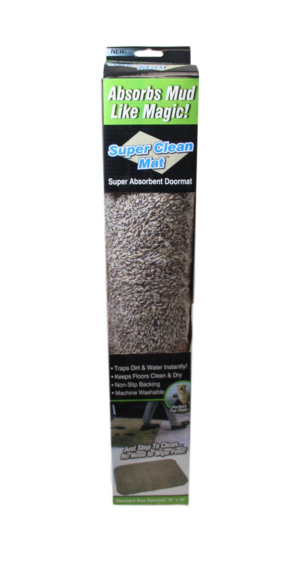 Super Absorbent Magic Door Mat Microfiber Clean Step Washable Doormat 18 x 28'' 6395