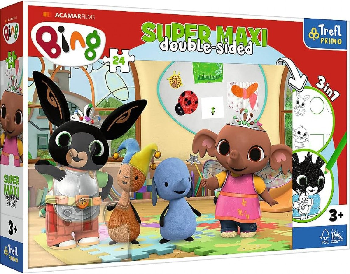 Trefl Bing With Friends Maxi Puzzle 24 Piece