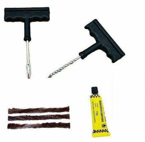 Tubeless Tyre Puncher Repair Kit For Car Van Motorbike DIY Kit 6426