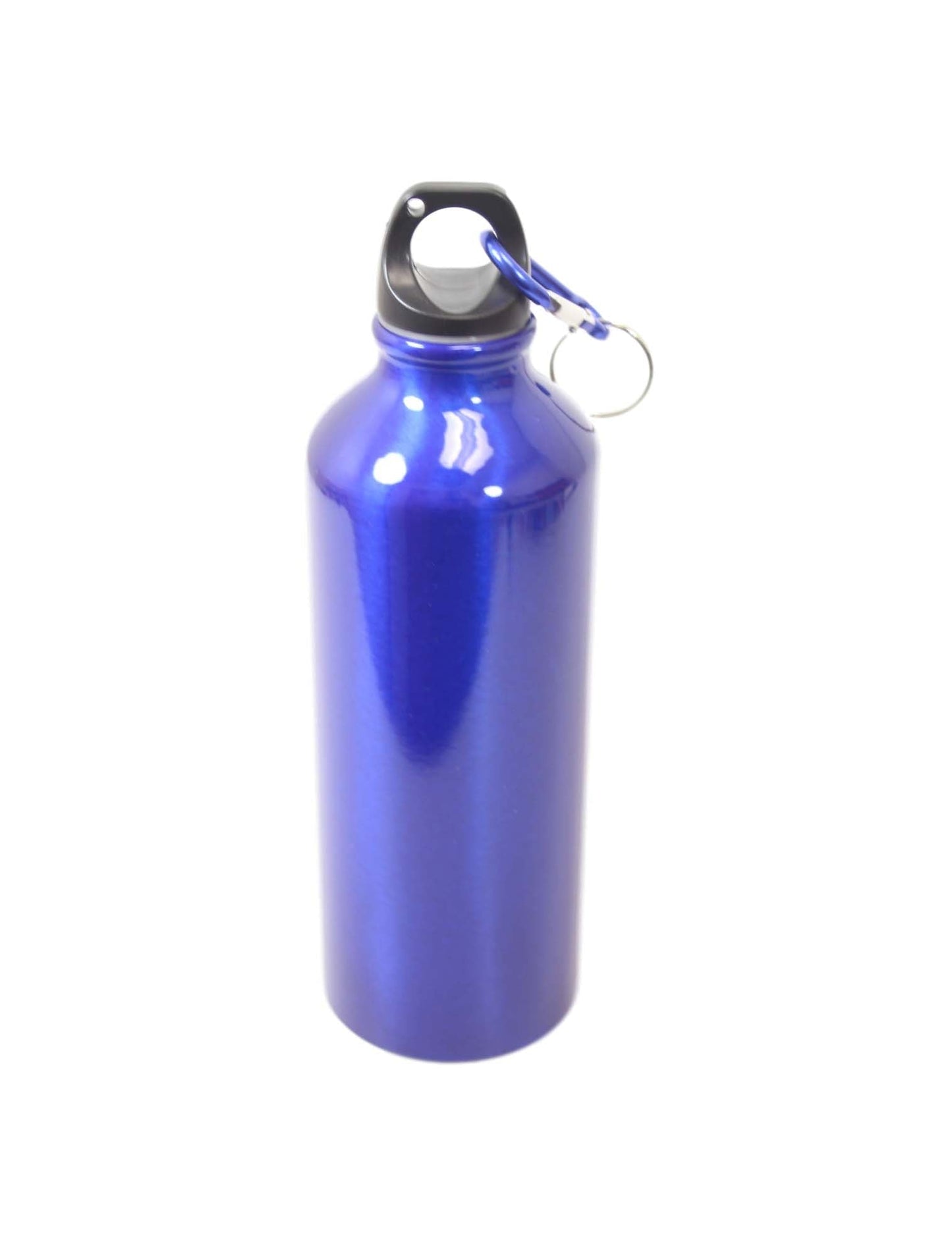 Metal Gym Sports Water Drinking Bottle Assorted Colours 18 x 6.5 cm 6485 A