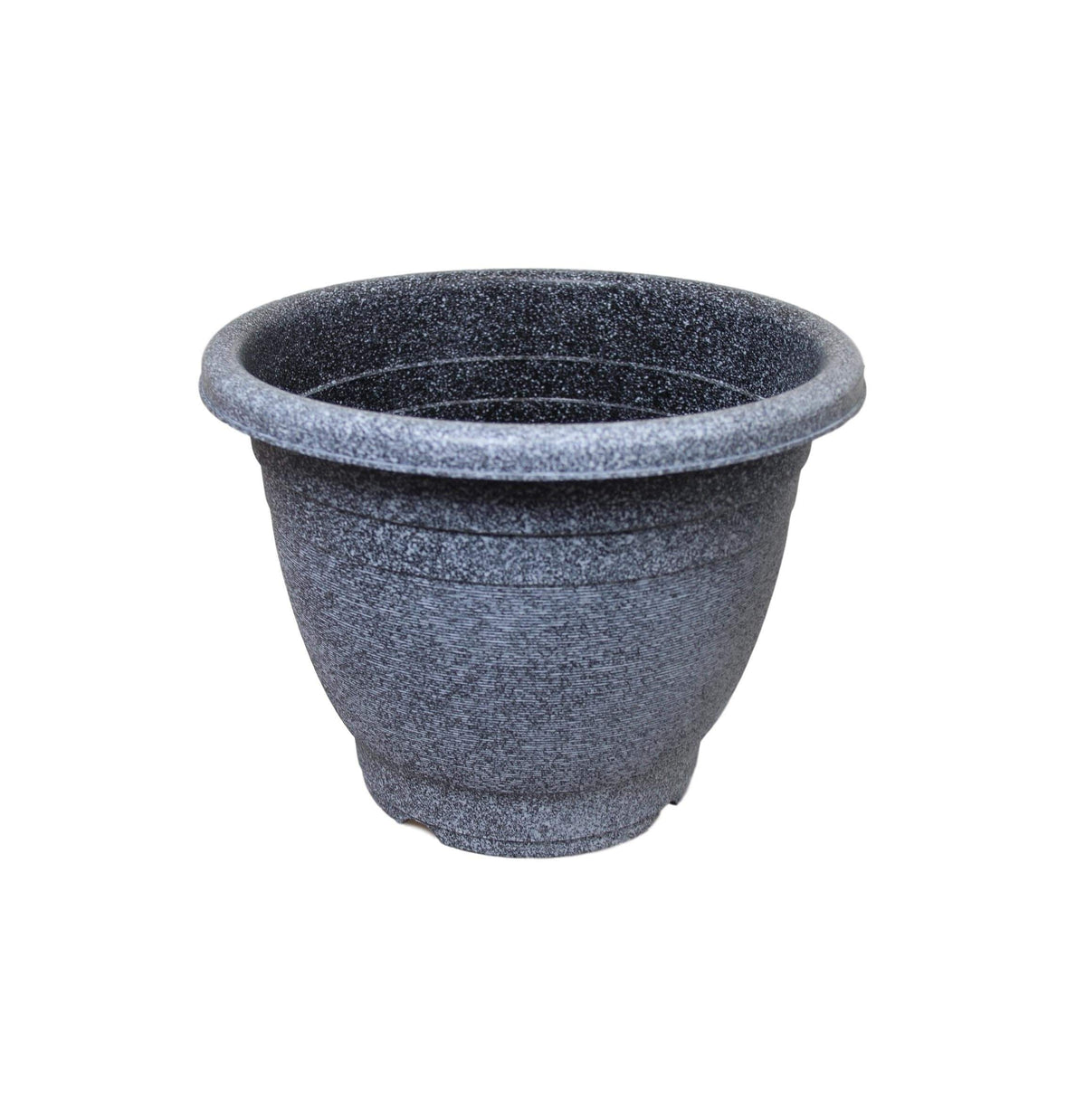 Grey Stone Style Indoor Outdoor Plastic Plant Pot