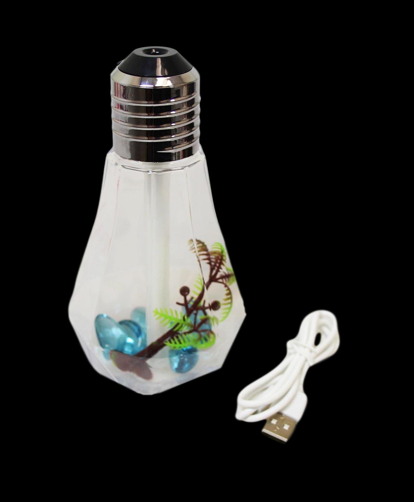 LED Light Humidifier Indoor USB Cable Light Bulb 6 Hours Running Time 6517