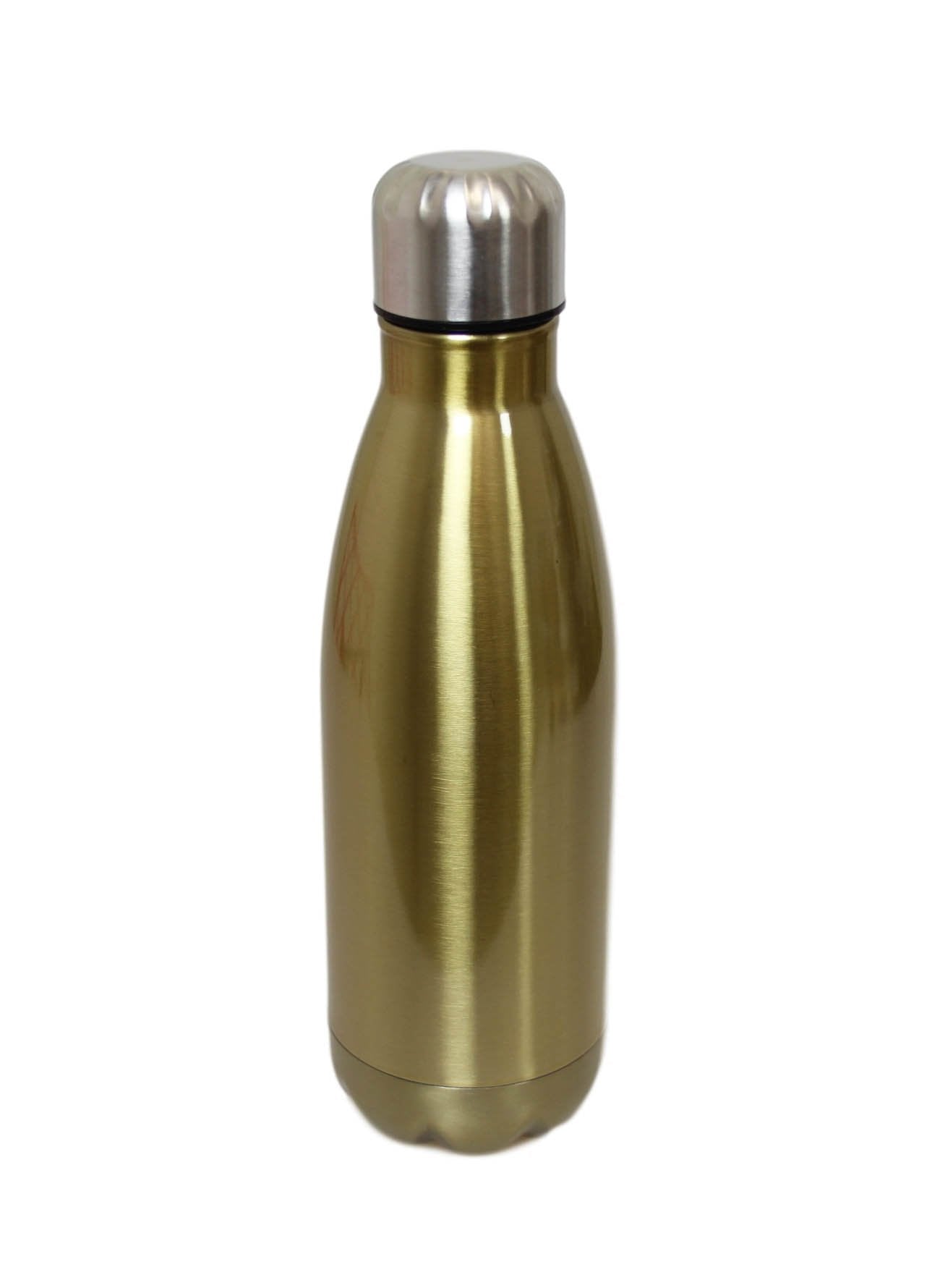 Steel Thermos Drinking Flask Bottle 350ml Assorted Colours 6525