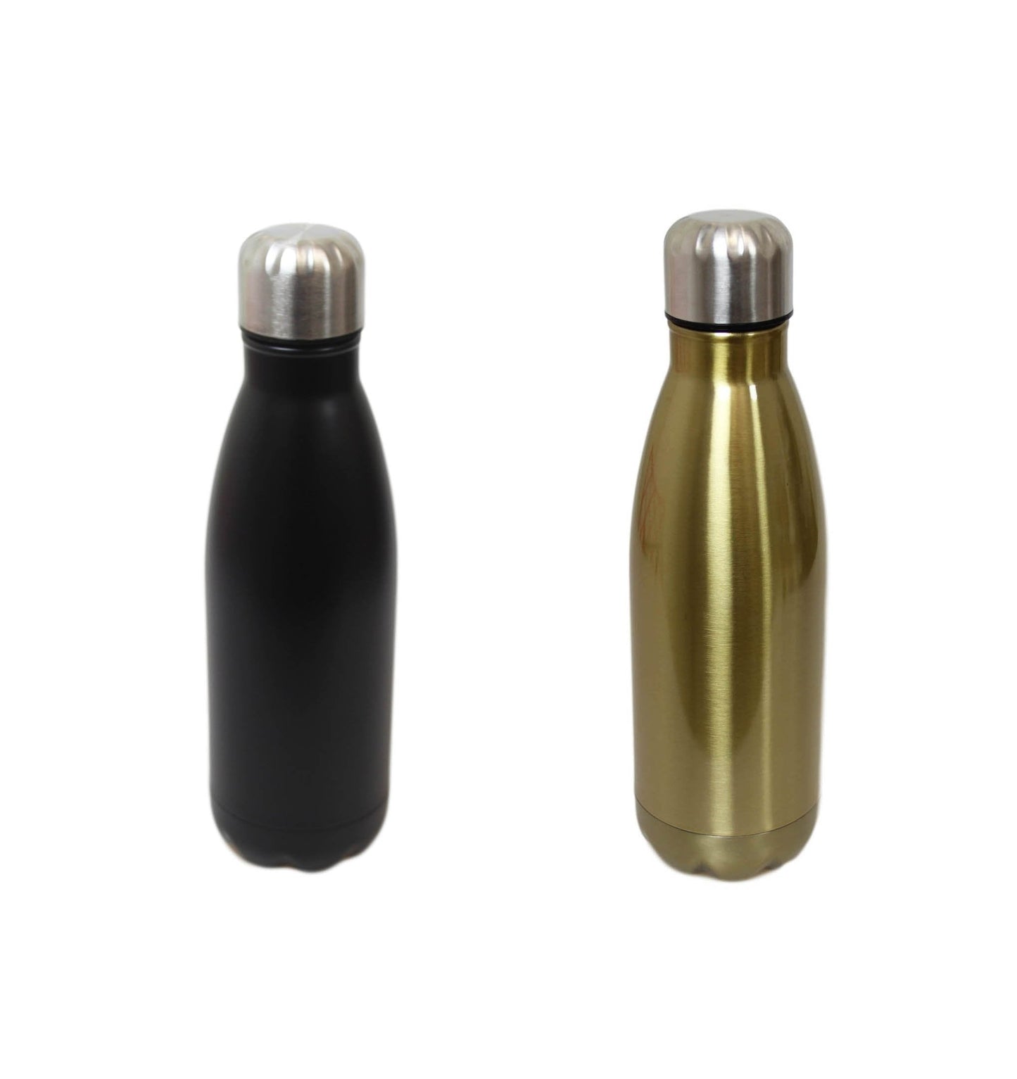 Steel Thermos Drinking Flask Bottle 350ml Assorted Colours 6525