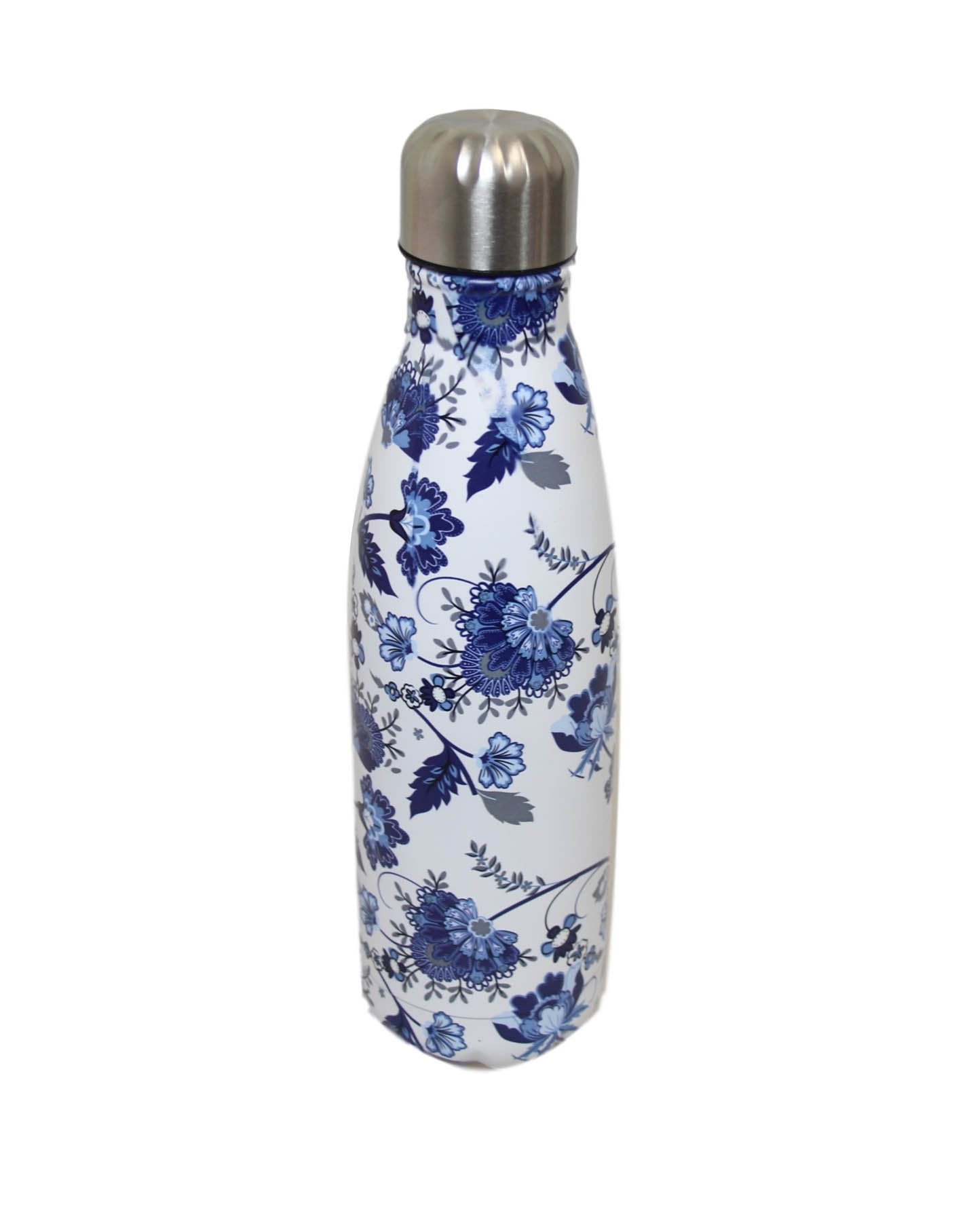 Steel Thermos Drinking Flask Bottle 500ml Assorted Designs 6527