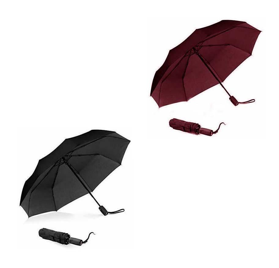 Folding Umbrella with Umbrella Cover 30 cm Assorted Colours 6551 A