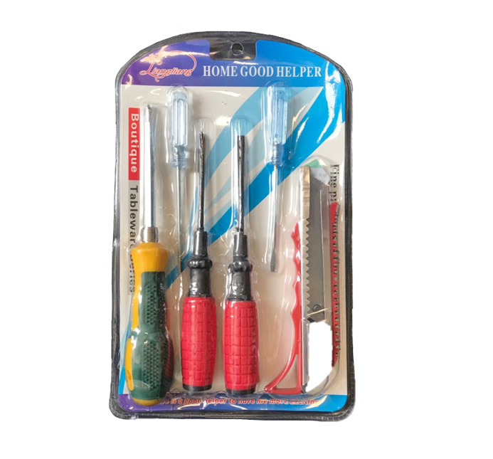 DIY Hardware Outdoor Building Tools Screwdrivers Set of 6 6552