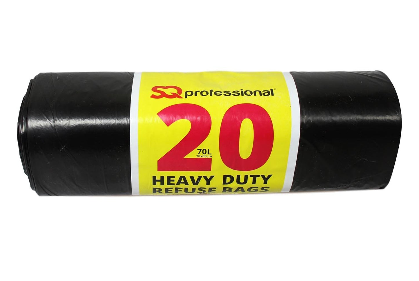 Refuse Sacks Bin Bags 70L 70 x 83 cm Roll of 20 6580