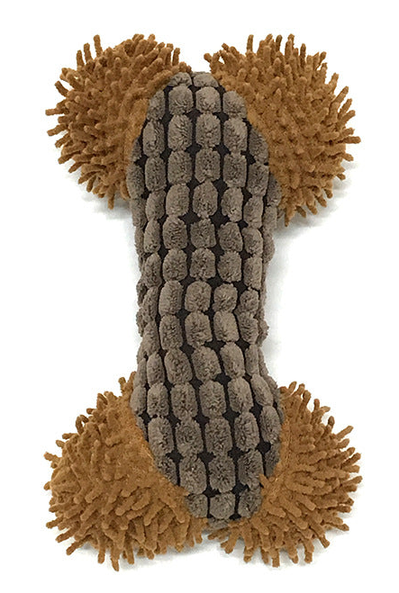 Pet Dog Soft Toy Bone 17 x 10 cm Assorted Colours 6711