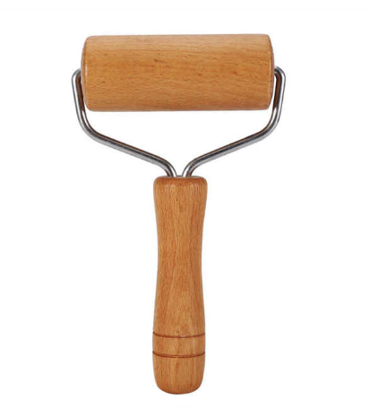 Wooden Dough Rolling Pin 18 x 10 x 4 cm 6862