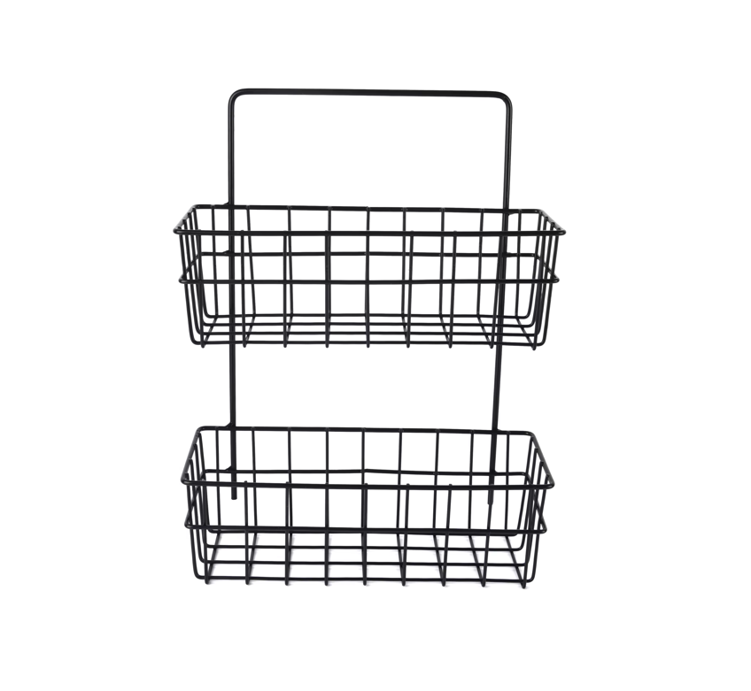 Metal Kitchen Bathroom Rack 33 x 20.5 x 8.5 cm Assorted Colours 6871