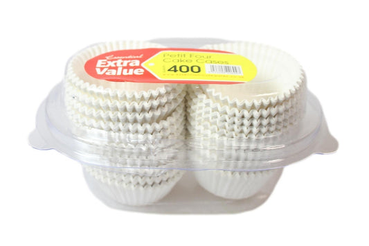 Small White Muffin / Cupcake Cases Pack of 400 VPETIT400 / PK400 A