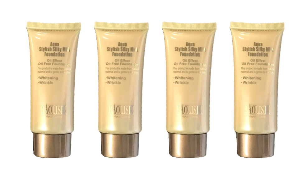 Baolishi Aqua Stylish Silky Milk Foundation Box of 24 7015
