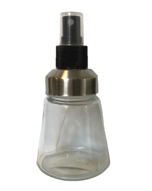 Clear Glass Kitchen Spray Bottle 13.5 x 6.5 cm 125 ml 7017